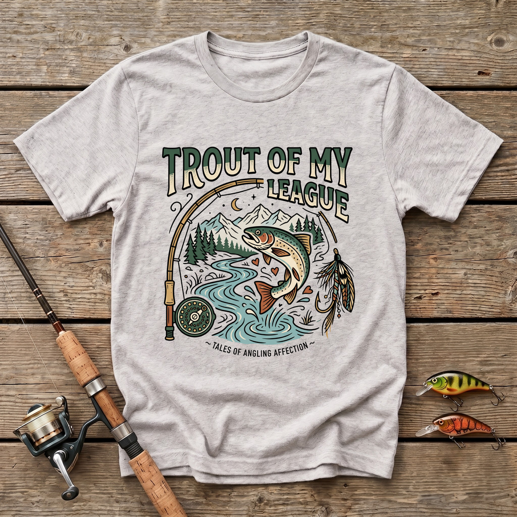 Trout Of My League T-Shirt