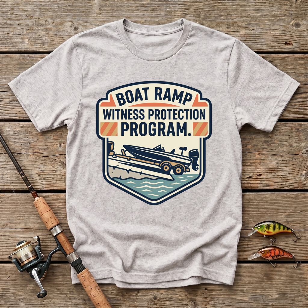 Boat Ramp Witness Protection T-Shirt