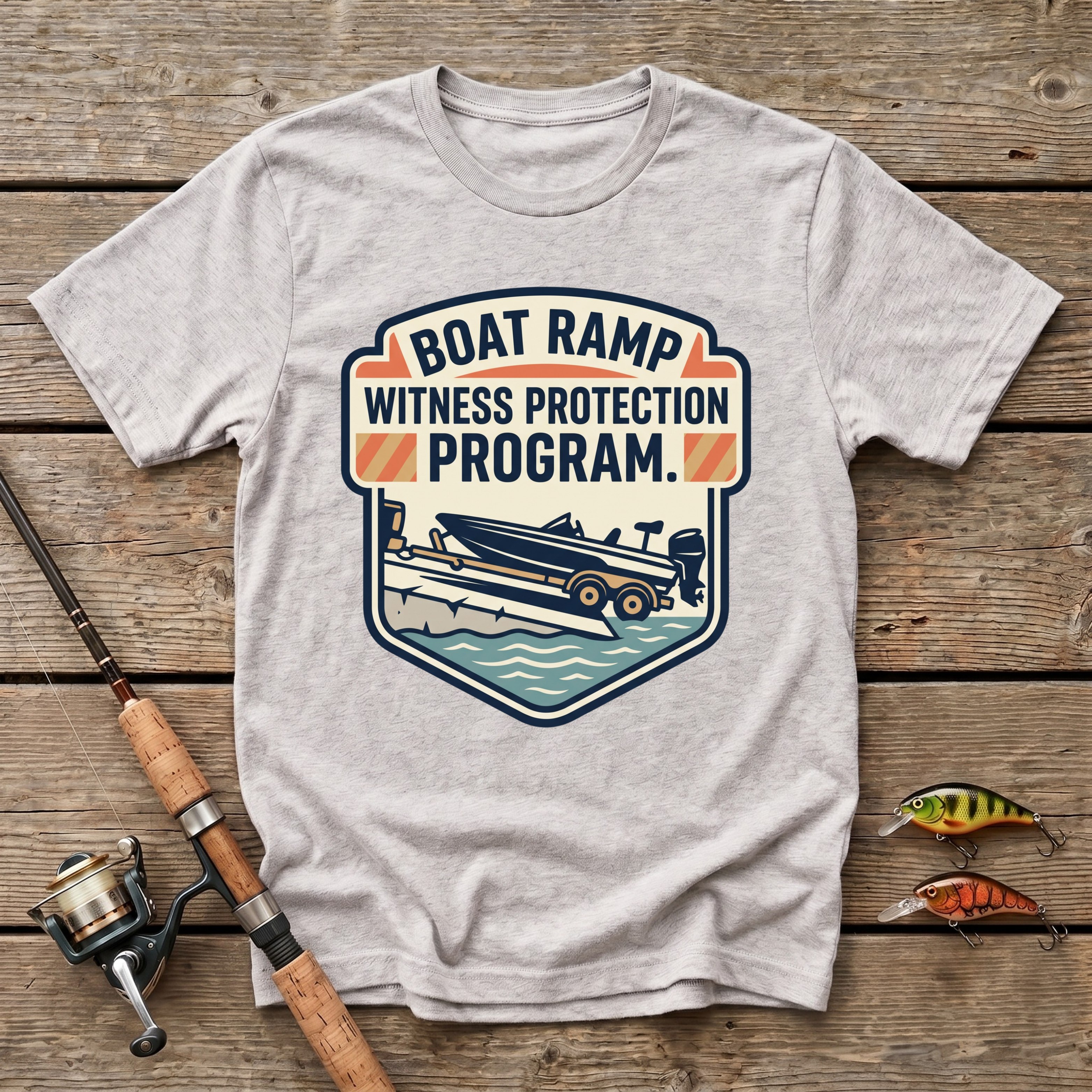 Boat Ramp Witness Protection T-Shirt