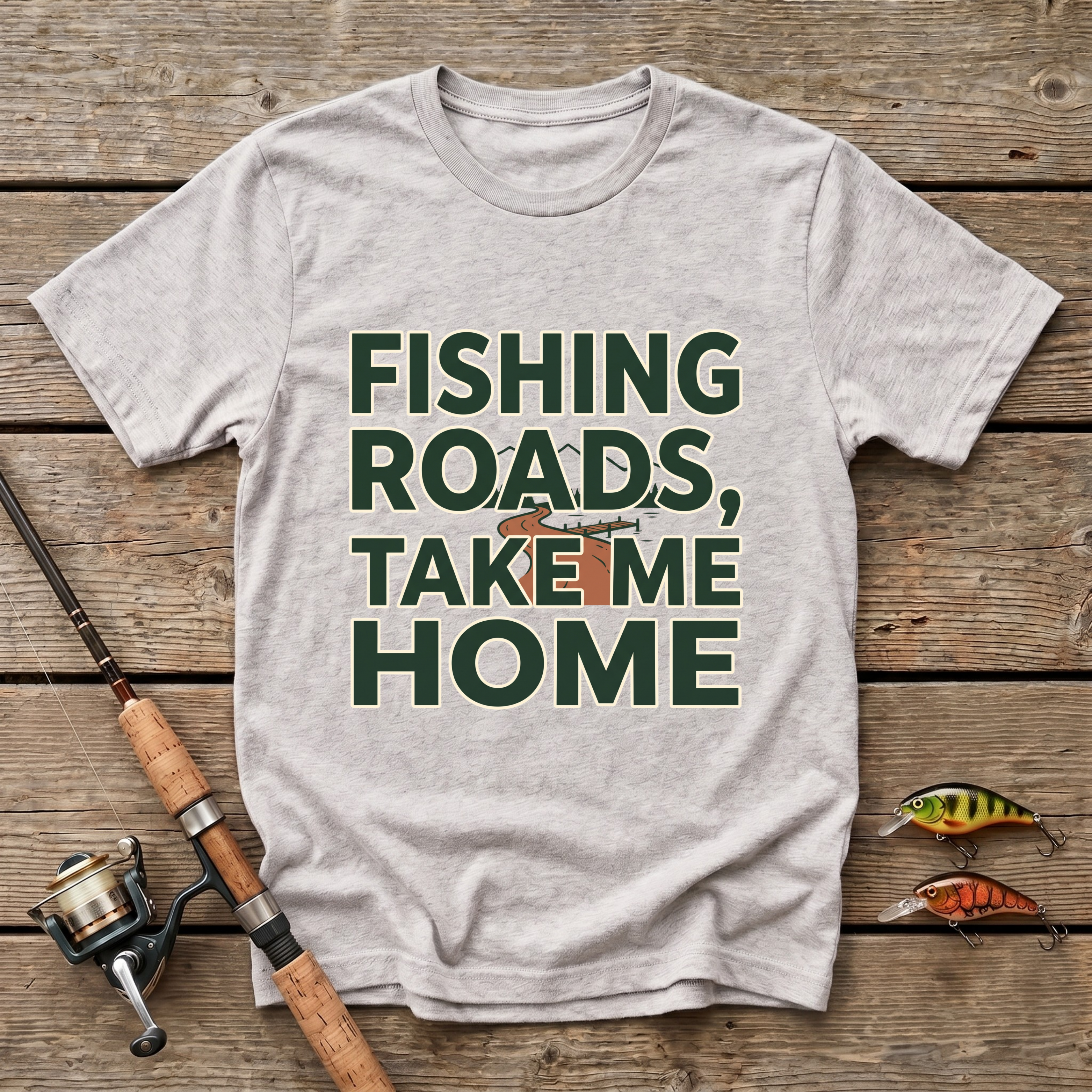 Fishing Roads, Take Me Home T-Shirt