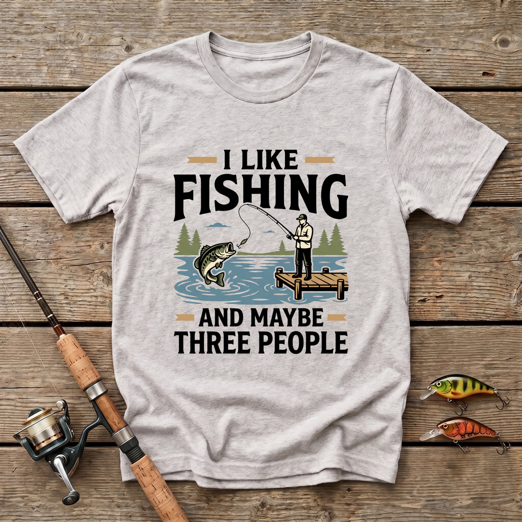 I Like Three People T-Shirt