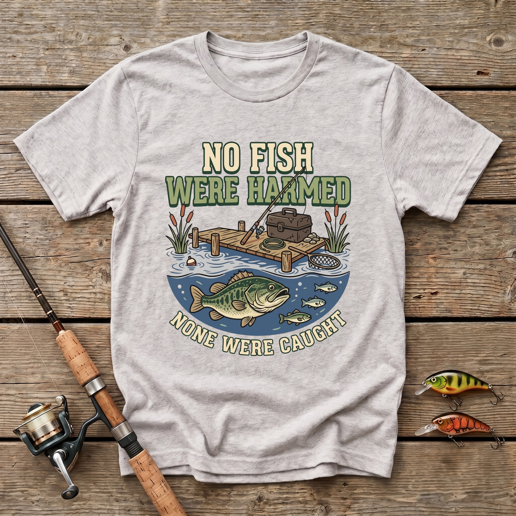 No Fish Were Harmed T-Shirt