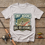 Tiny Hooks Big Delusions T-Shirt