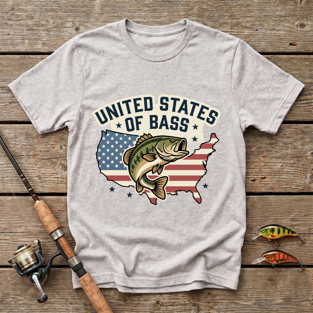 United States Of Bass T-Shirt