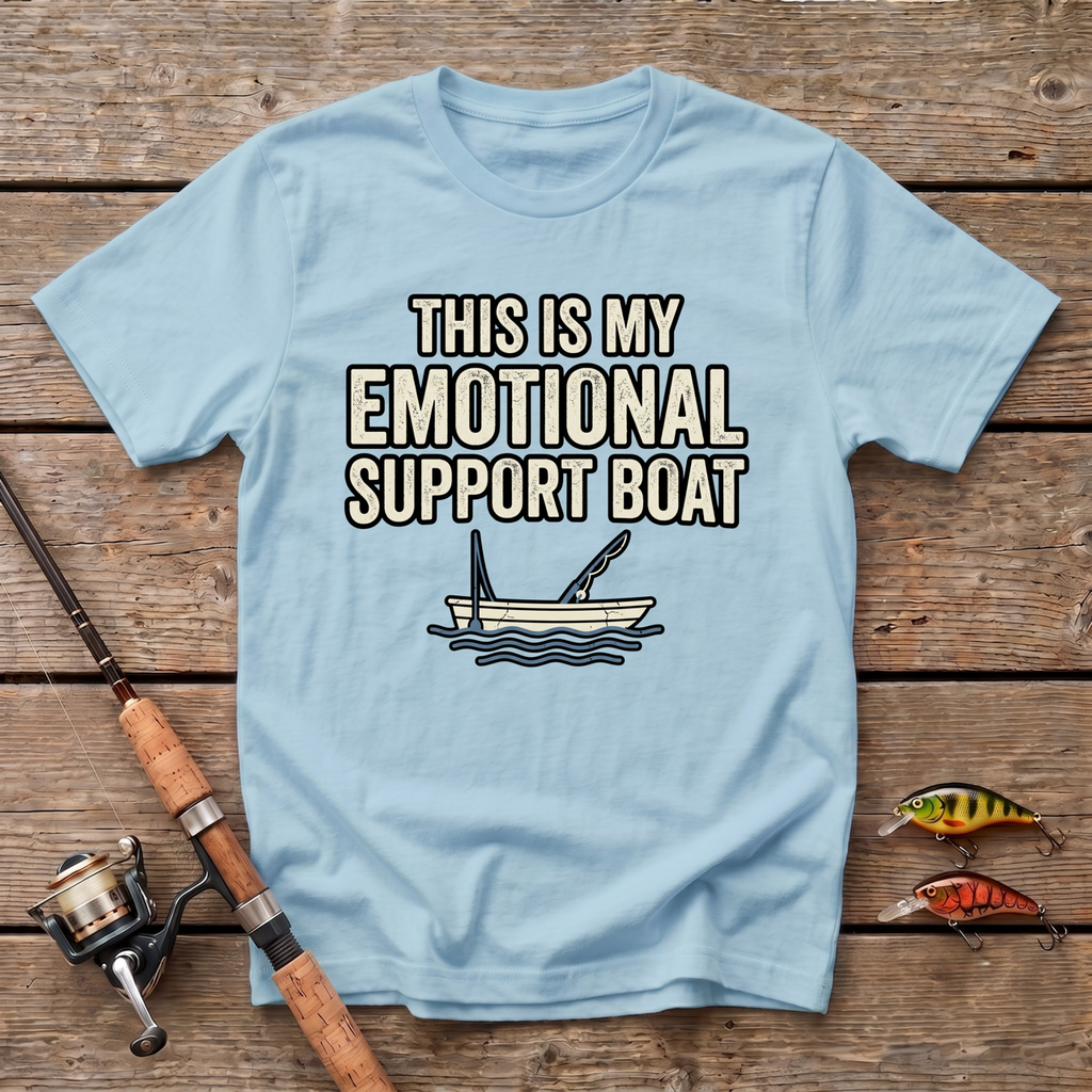 Emotional Support Boat T-Shirt