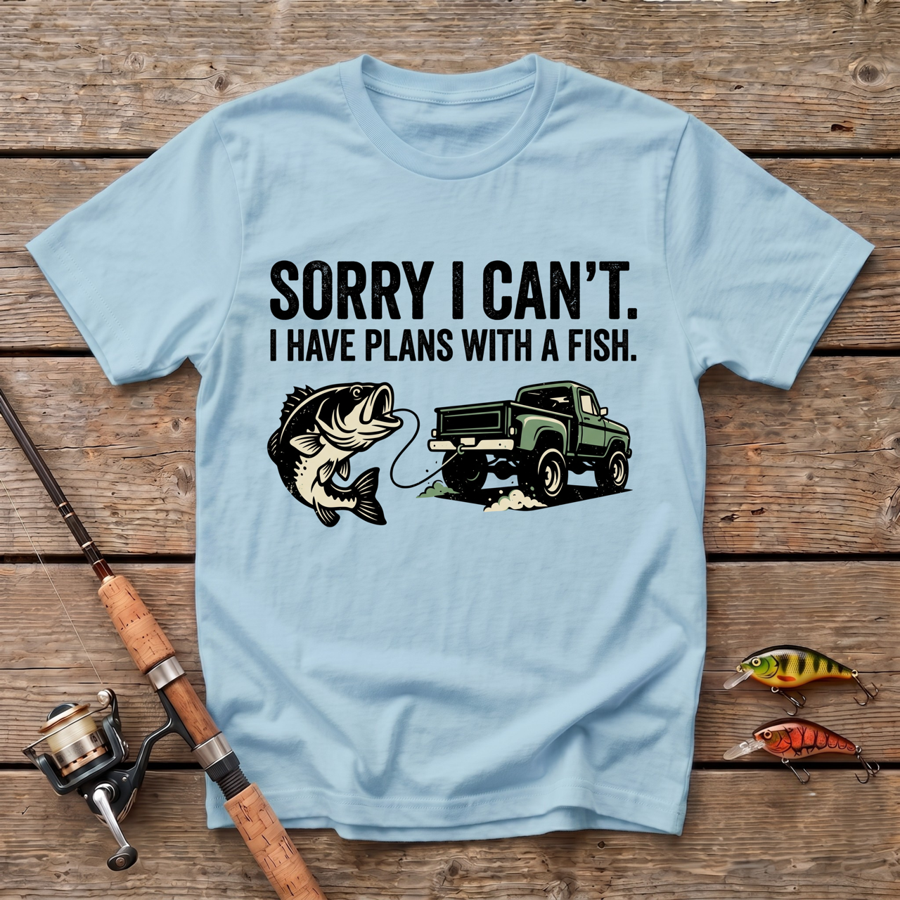 Sorry I Can't. I Have Plans With The Fish T-Shirt