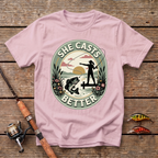 She Casts Better T-Shirt