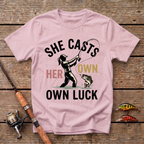 She Casts Her Own Luck T-Shirt