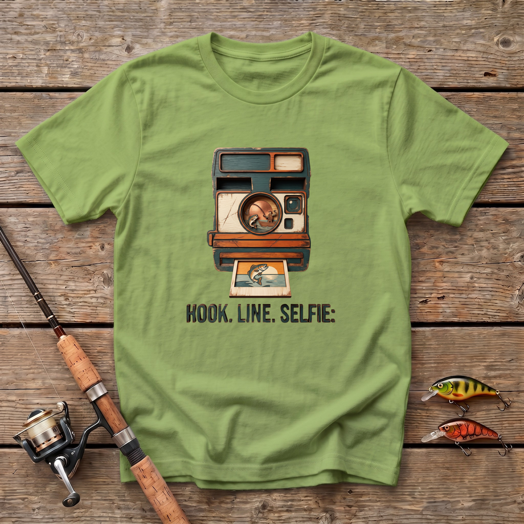 Hook. Line. Selfie T-Shirt
