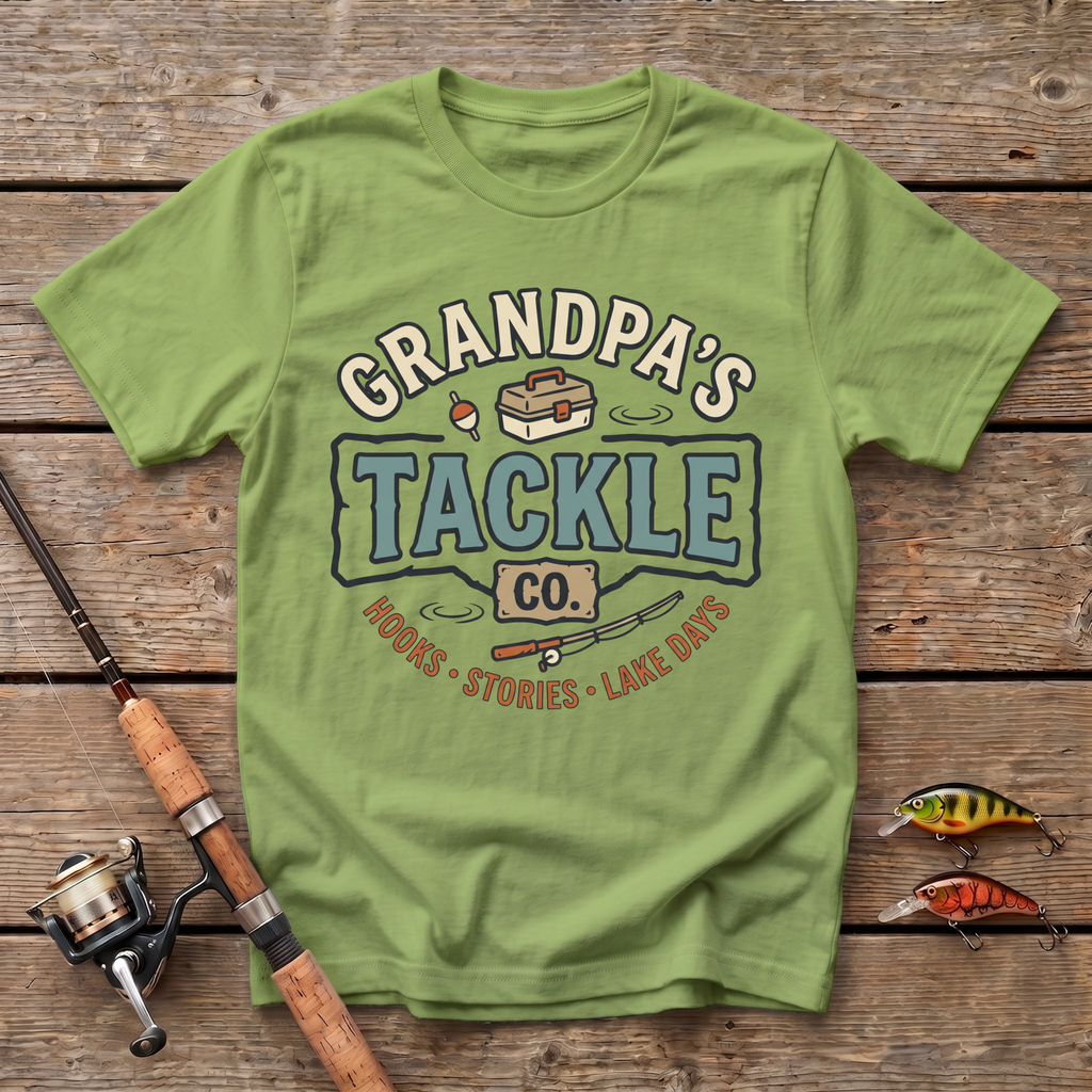 Grandpa's Tackle Co. T-Shirt