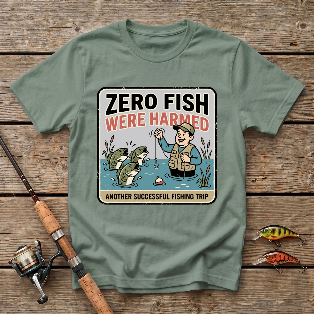 Zero Fish Were Harmed T-Shirt