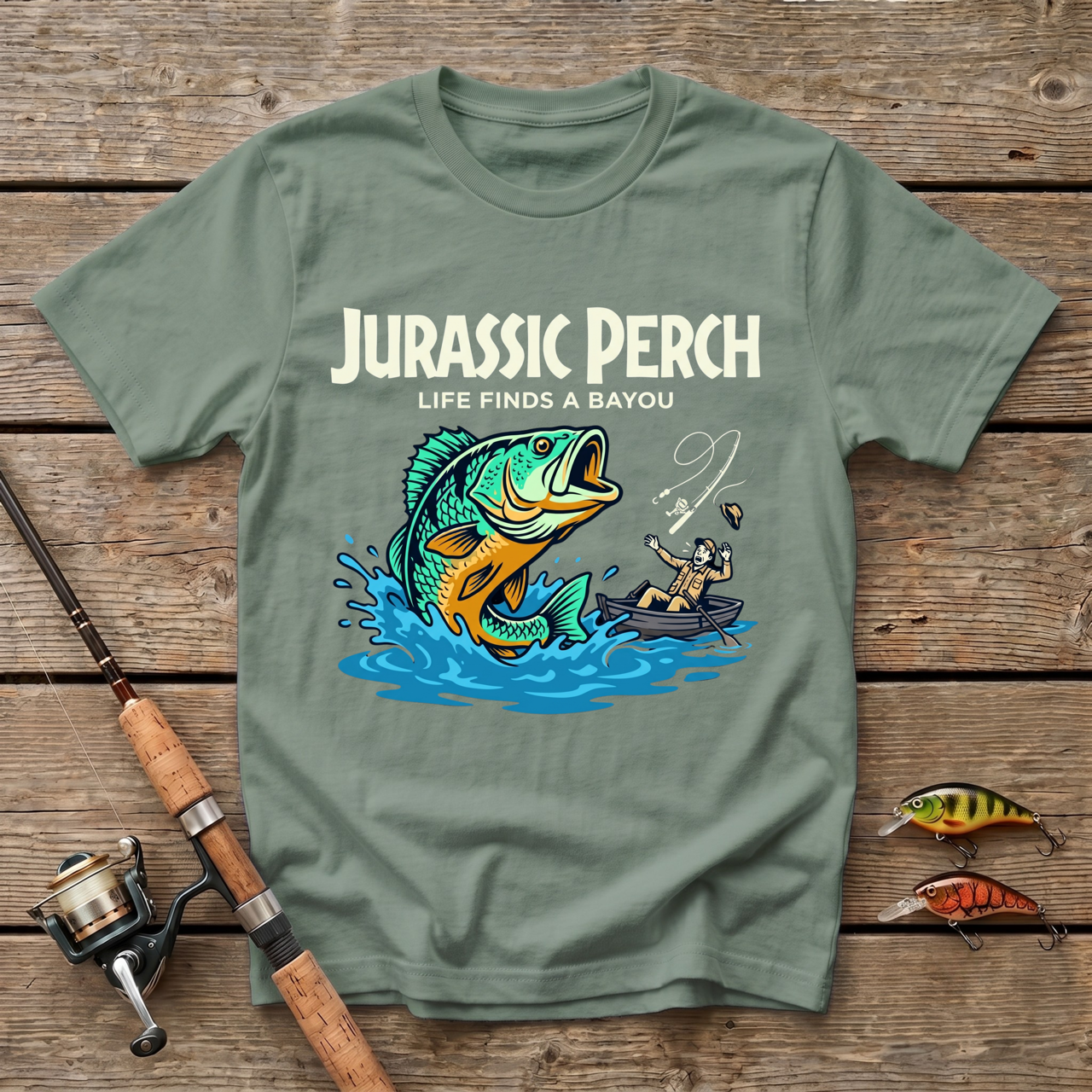 Jurassic Perch T-Shirt