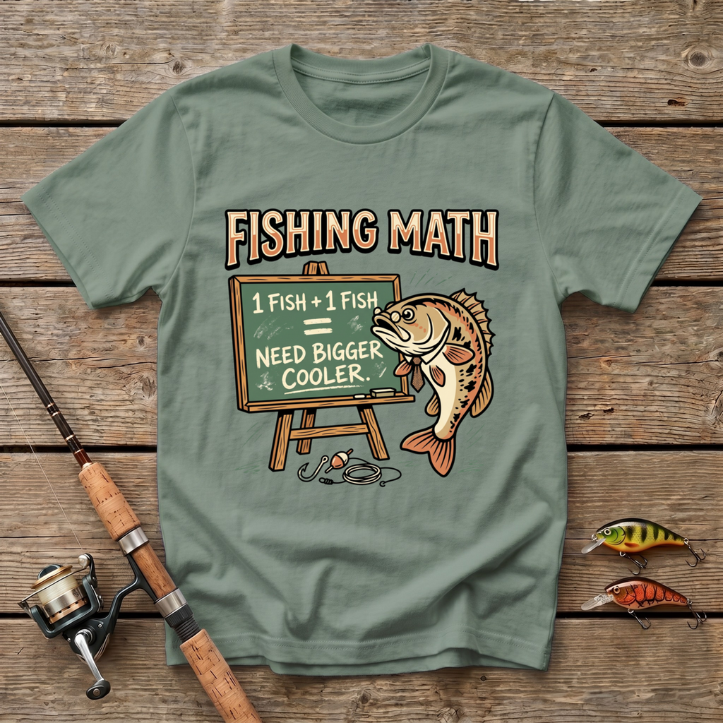 Fishing Math T-Shirt