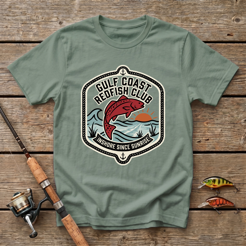 Gulf Coast Redfish Club T-Shirt