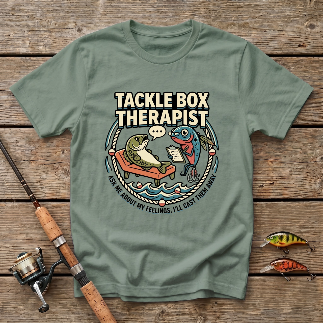 Tackle Box Therapist T-Shirt