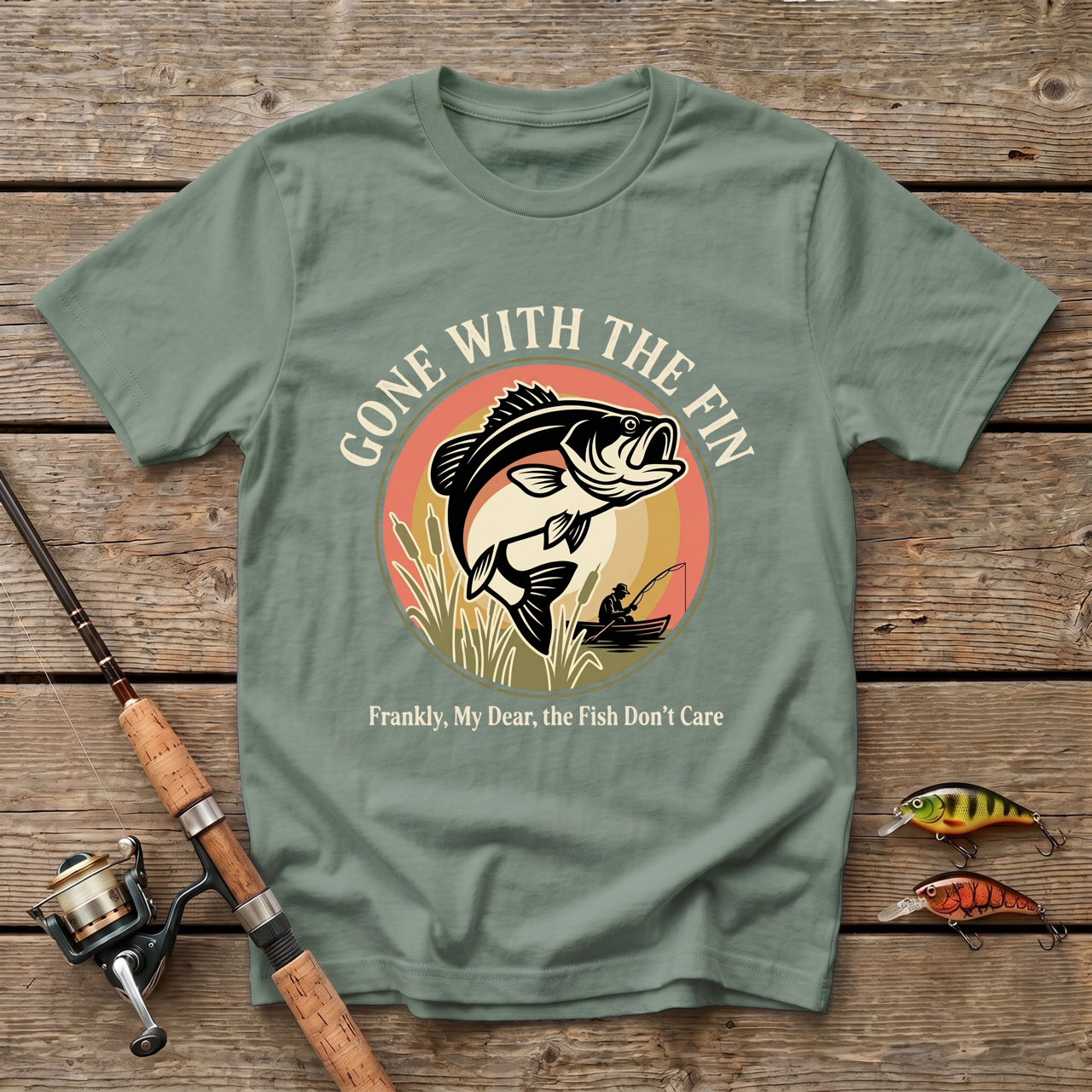 Gone With The Fin T-Shirt