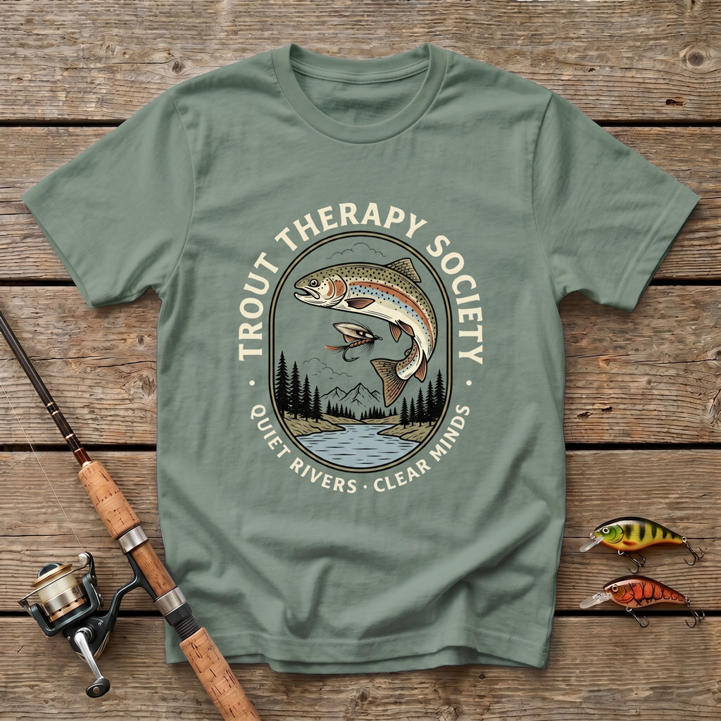 Trout Therapy Society T-Shirt