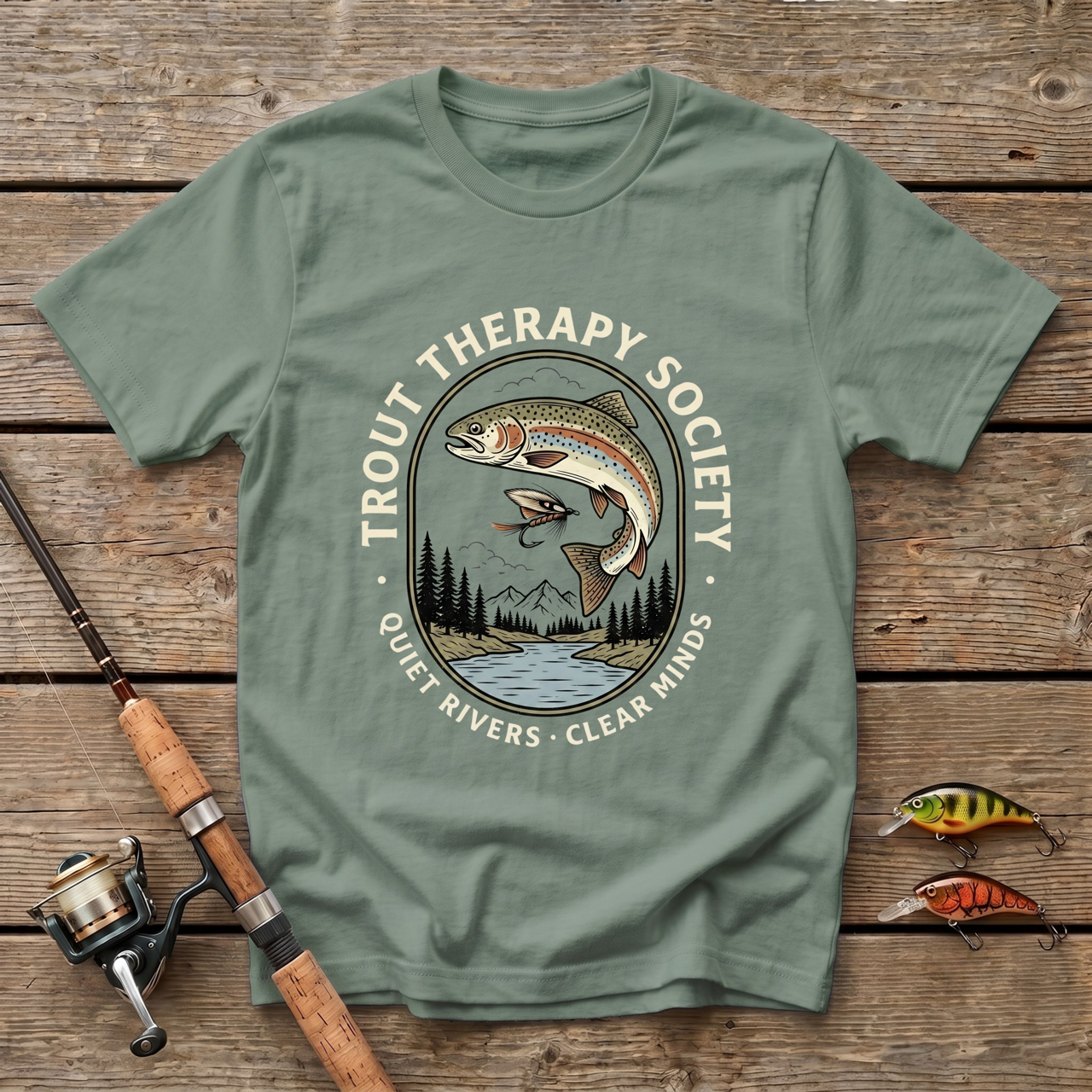 Trout Therapy Society T-Shirt