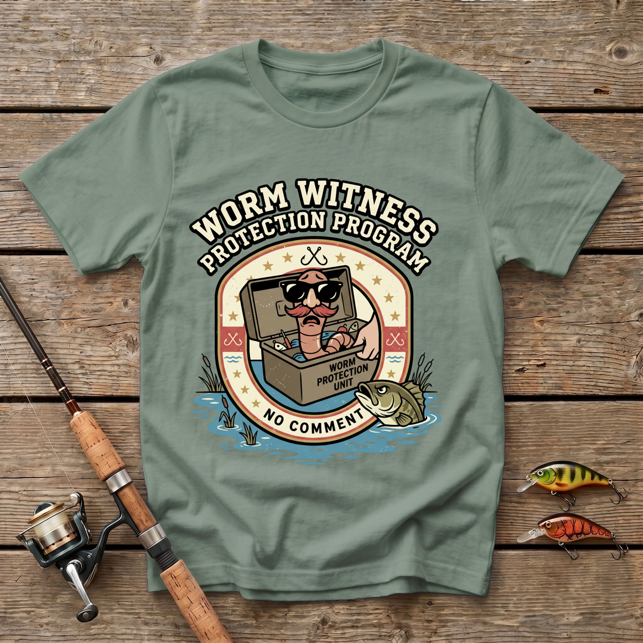 Worm Witness Protection Program T-Shirt