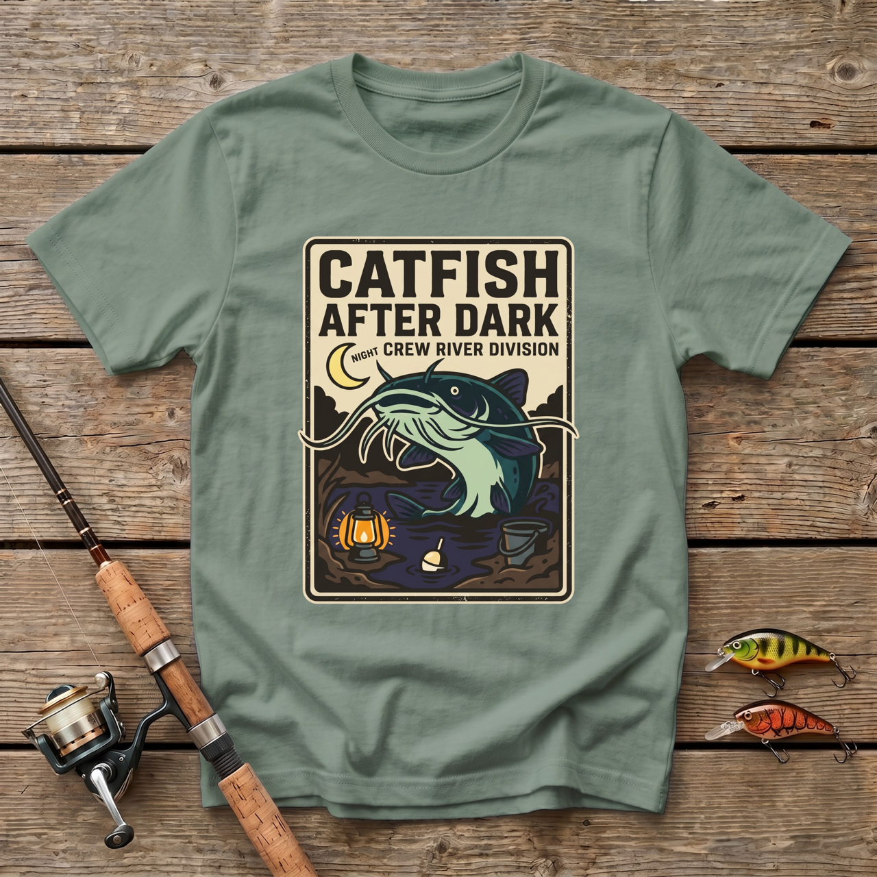 Catfish After Dark T-Shirt