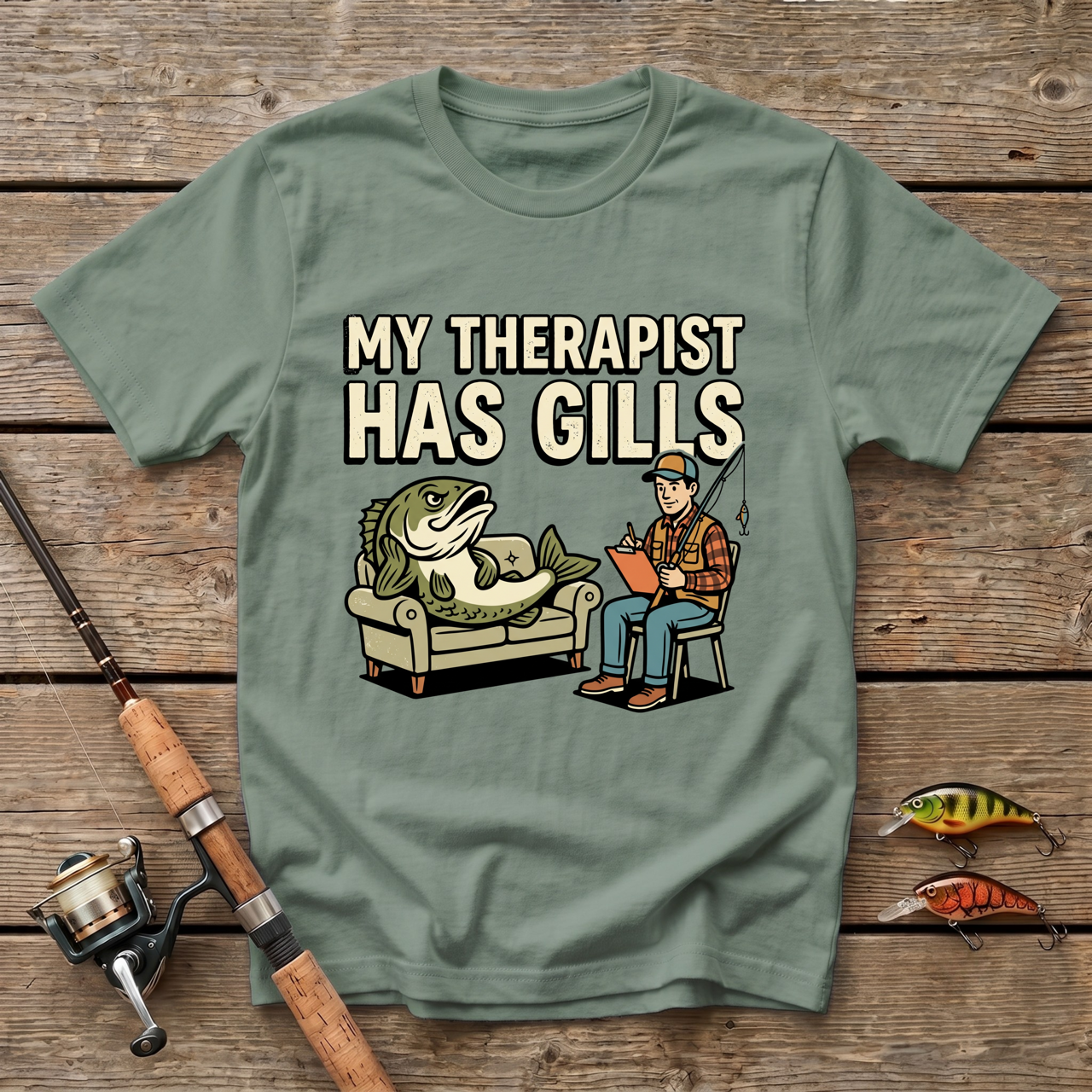 My Therapist Has Gills T-Shirt