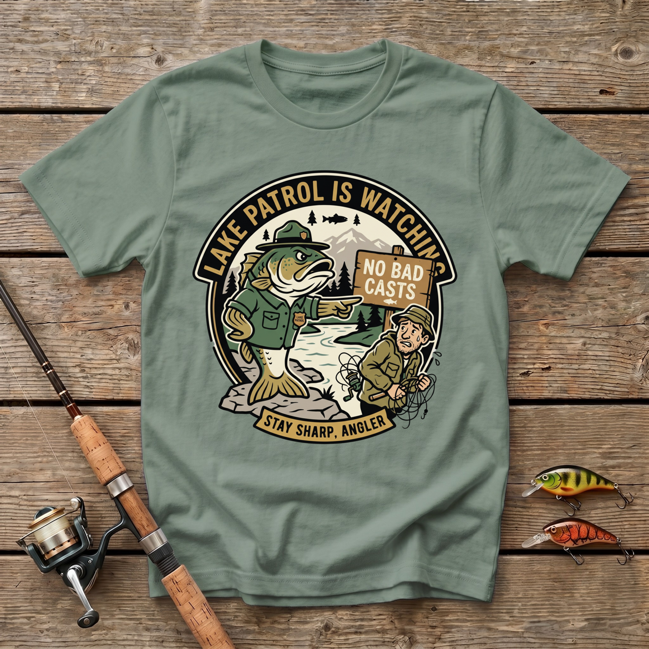 Lake Patrol Is Watching T-Shirt