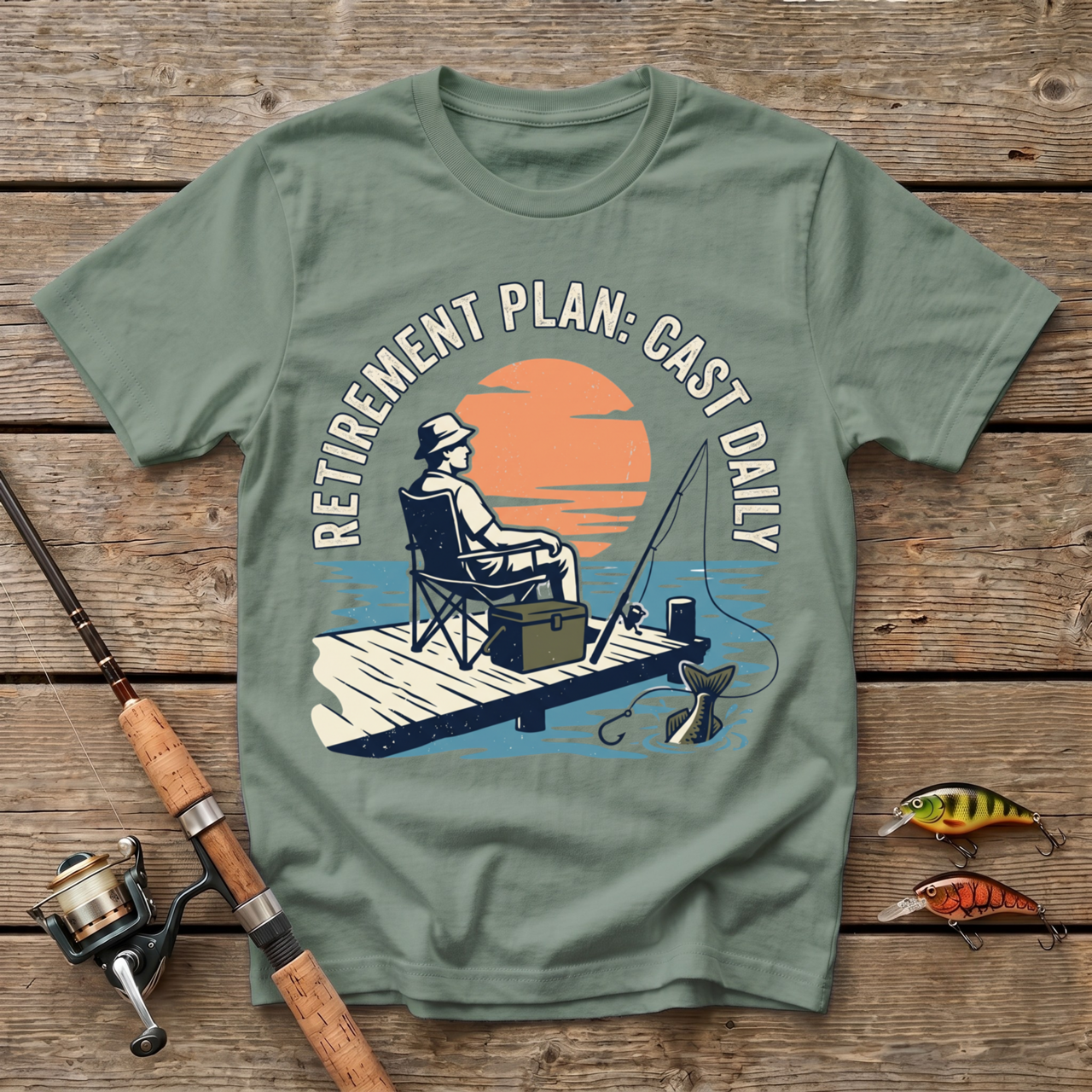 Retirement Plan: Cast Daily T-Shirt