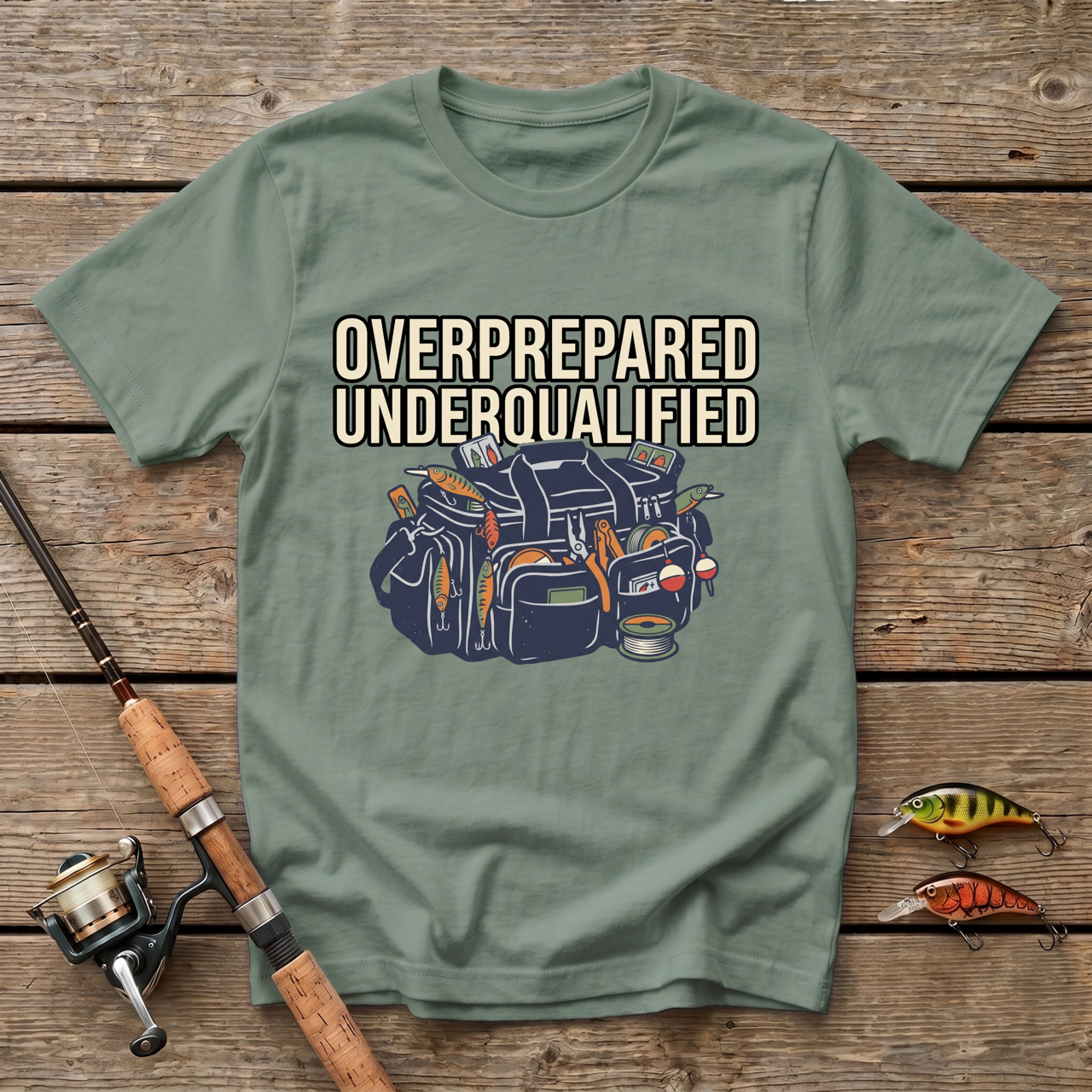 Overprepared And Underqualified T-Shirt