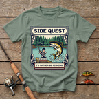 Side Quest - I'd Rather Be Fishing T-Shirt