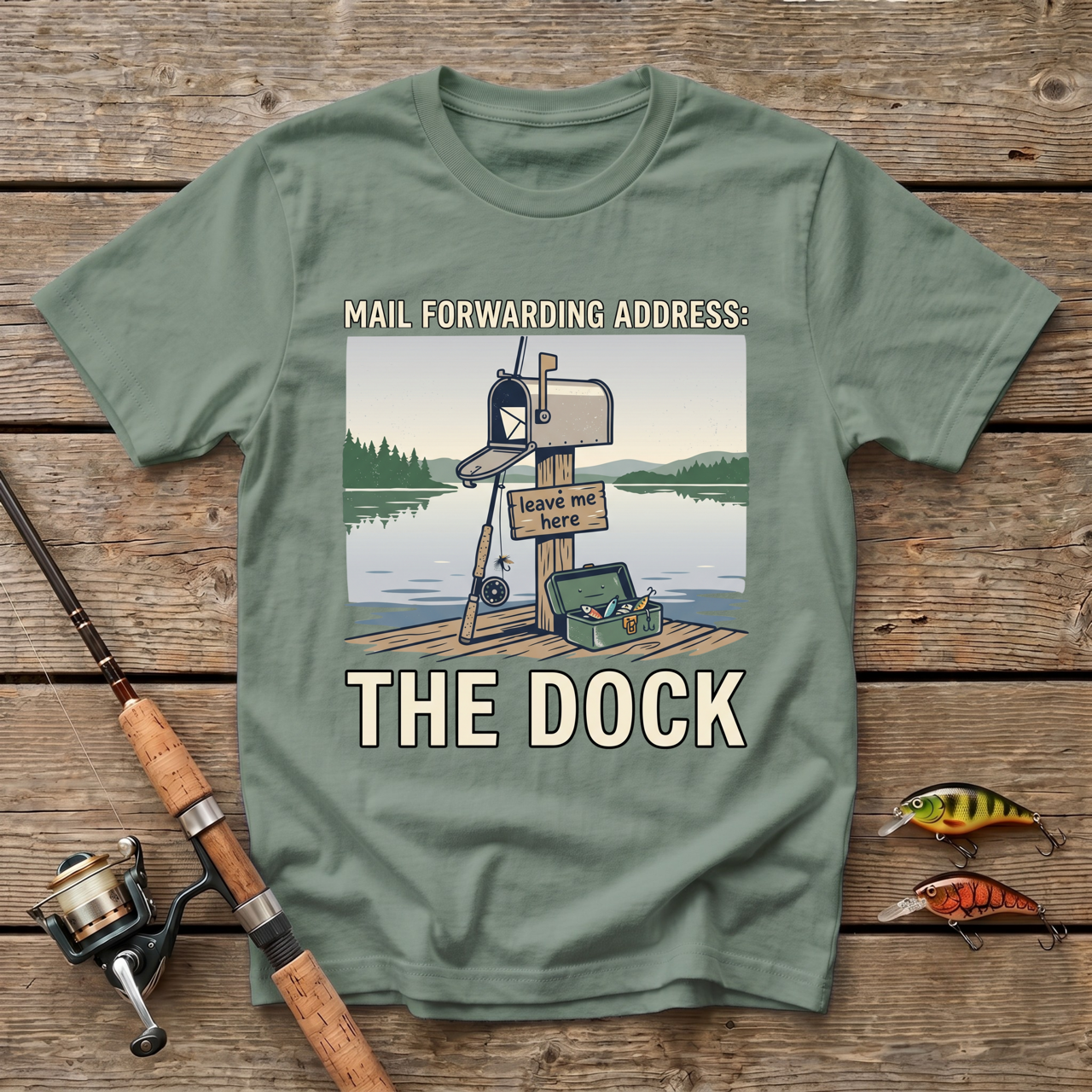 Mail Forwarding Address: The Dock T-Shirt