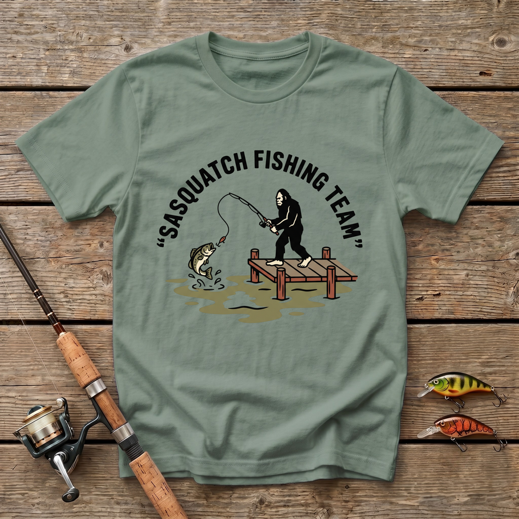 Sasquatch Fishing Team T-Shirt