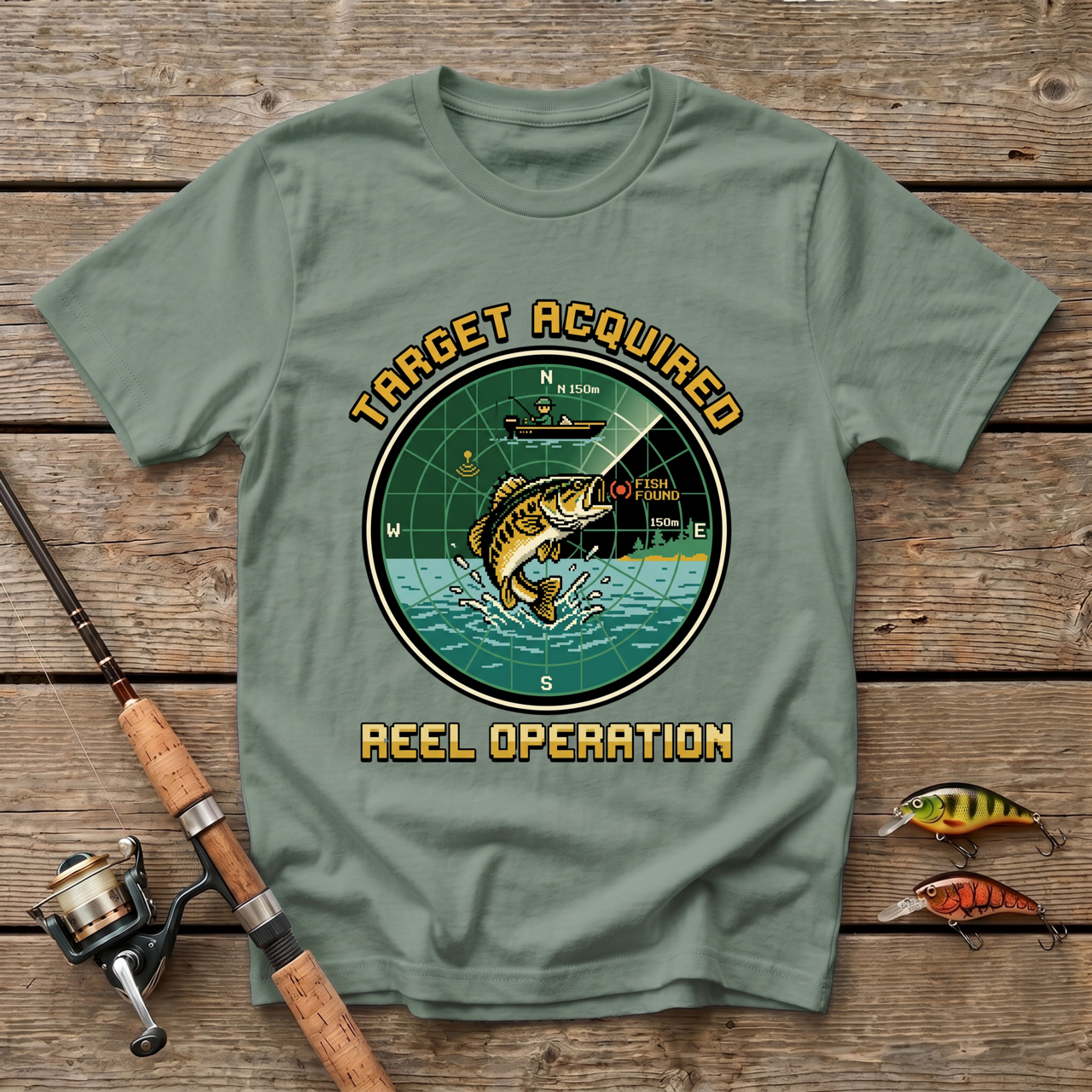Target Acquired, Reel Operation T-Shirt