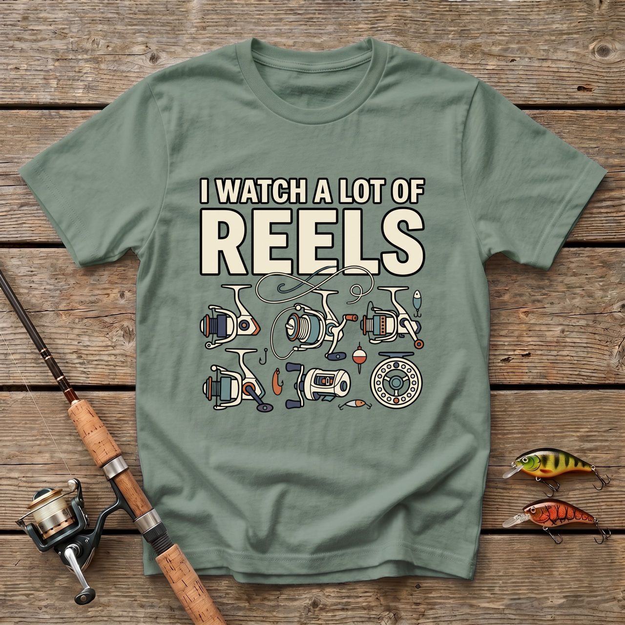 I Watch A Lot Of Reels T-Shirt