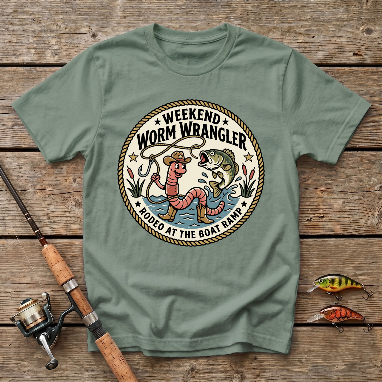 Weekend Worm Wrangler T-Shirt