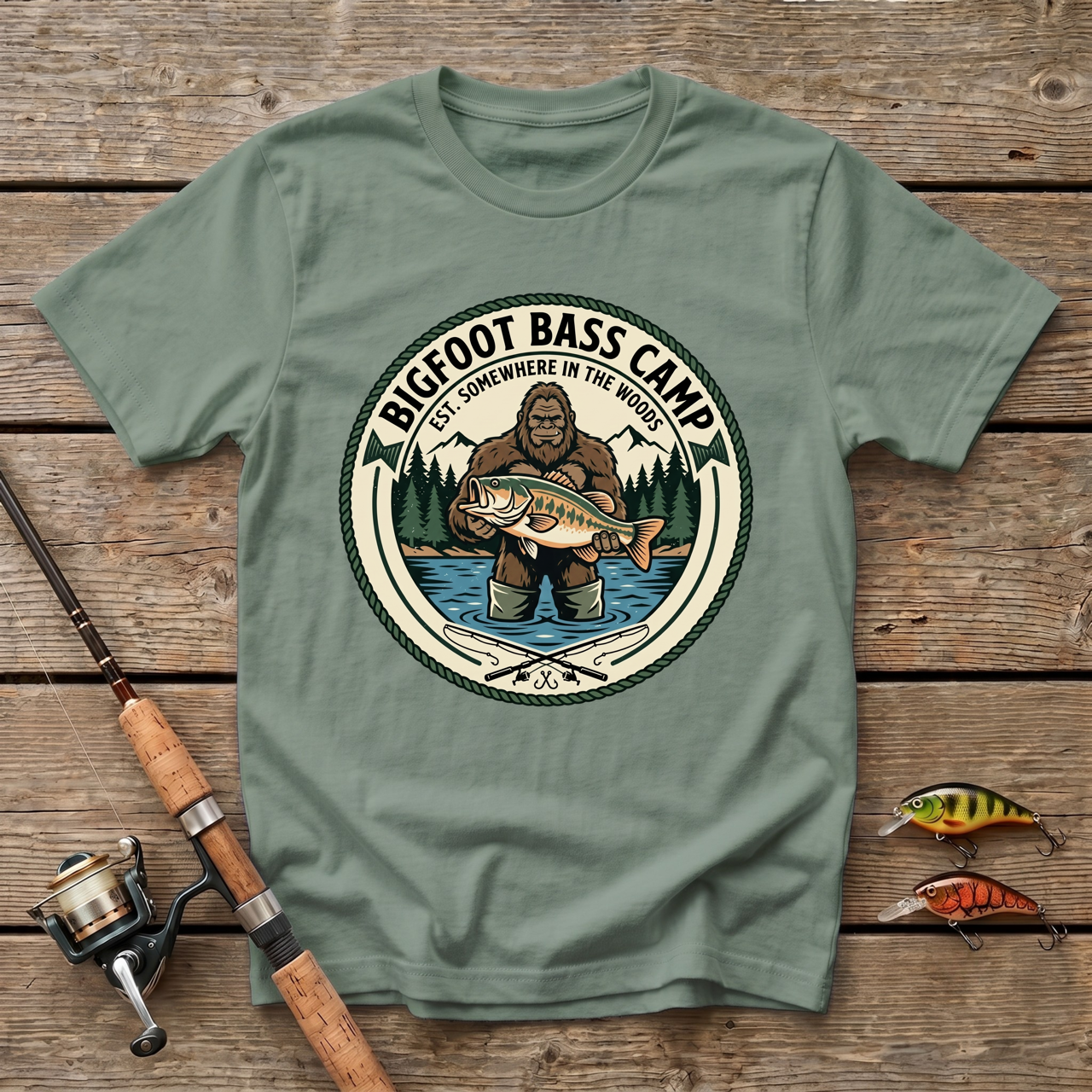 Bigfoot Bass Camp T-Shirt