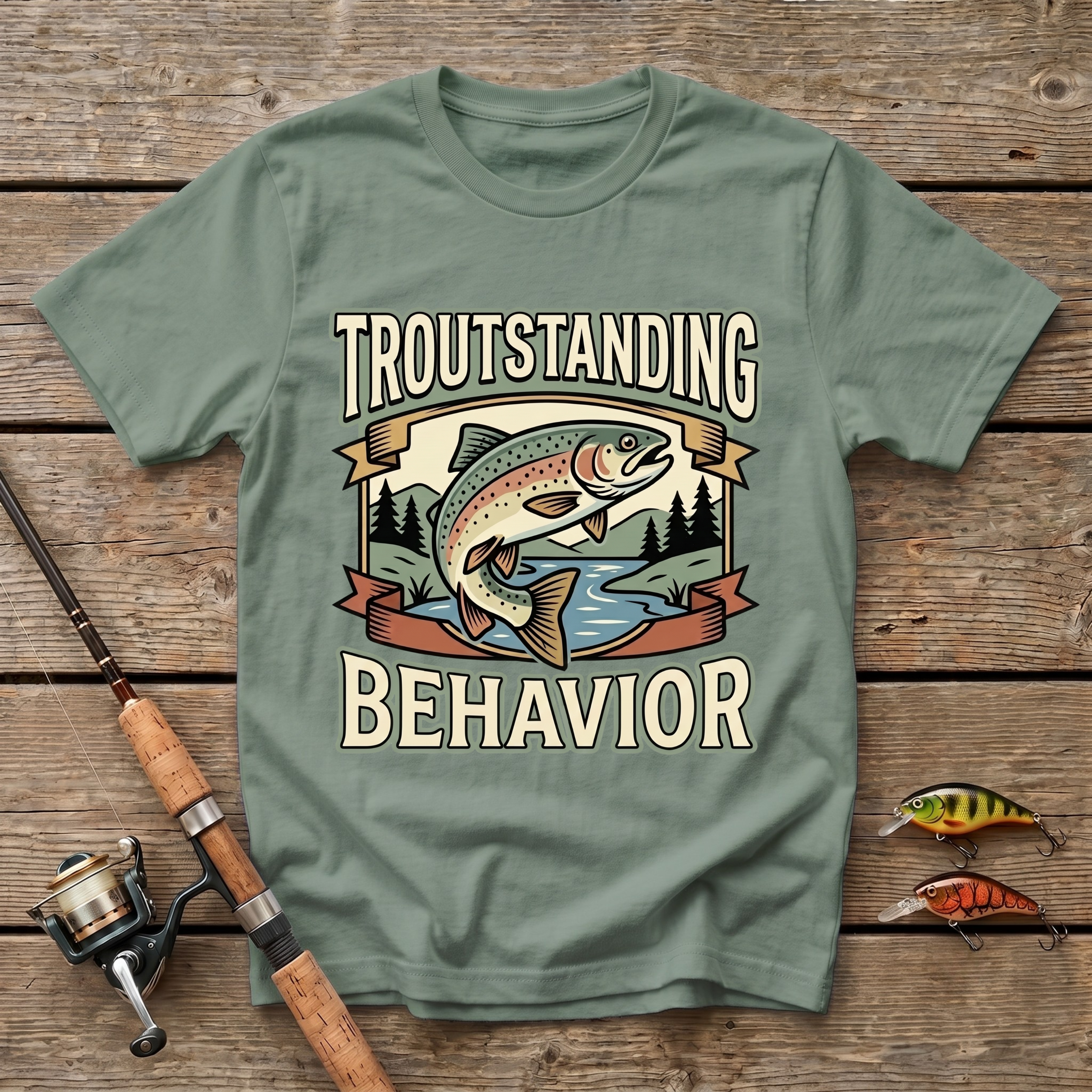 Troutstanding Behavior T-Shirt