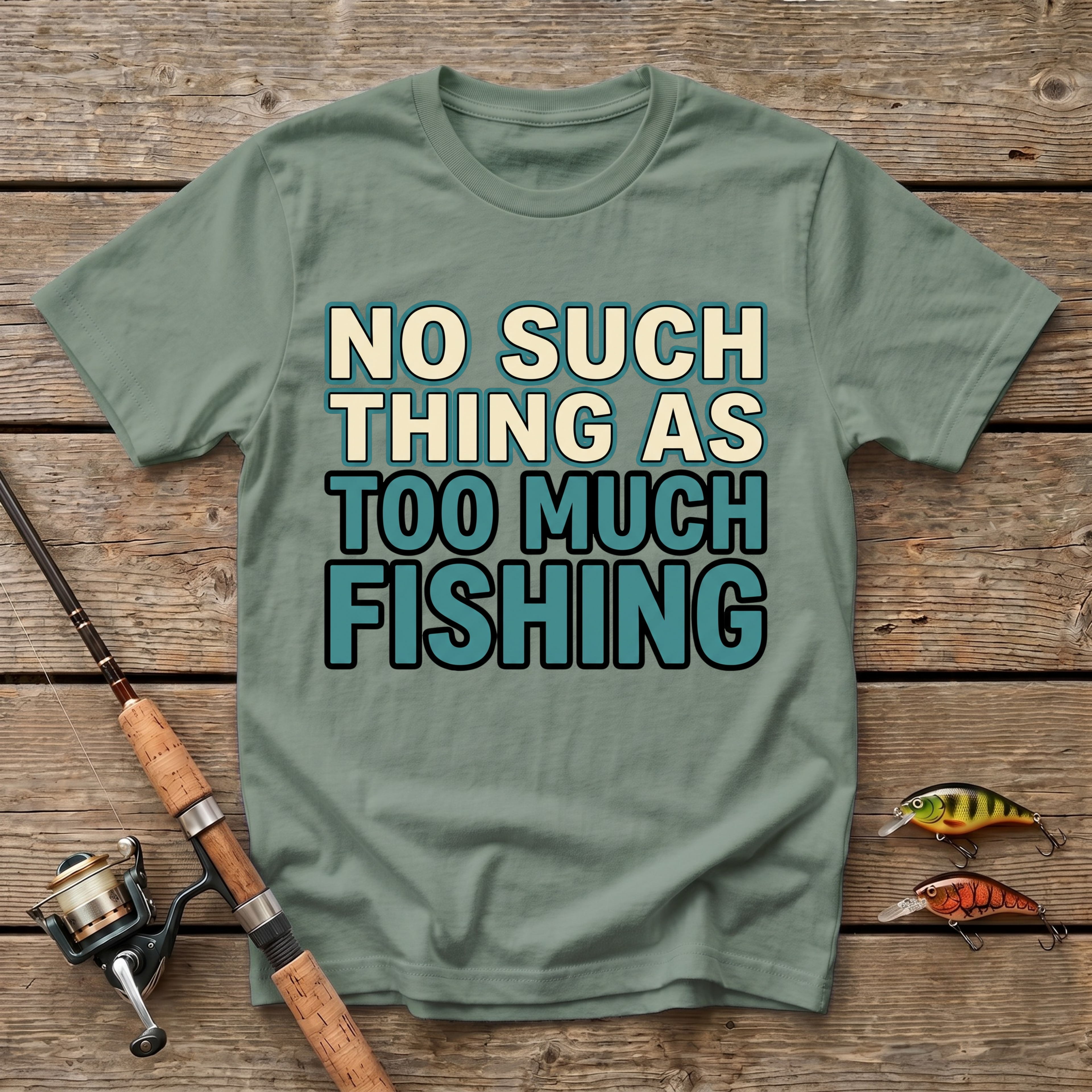 No Such Thing As Too Much Fishing T-Shirt