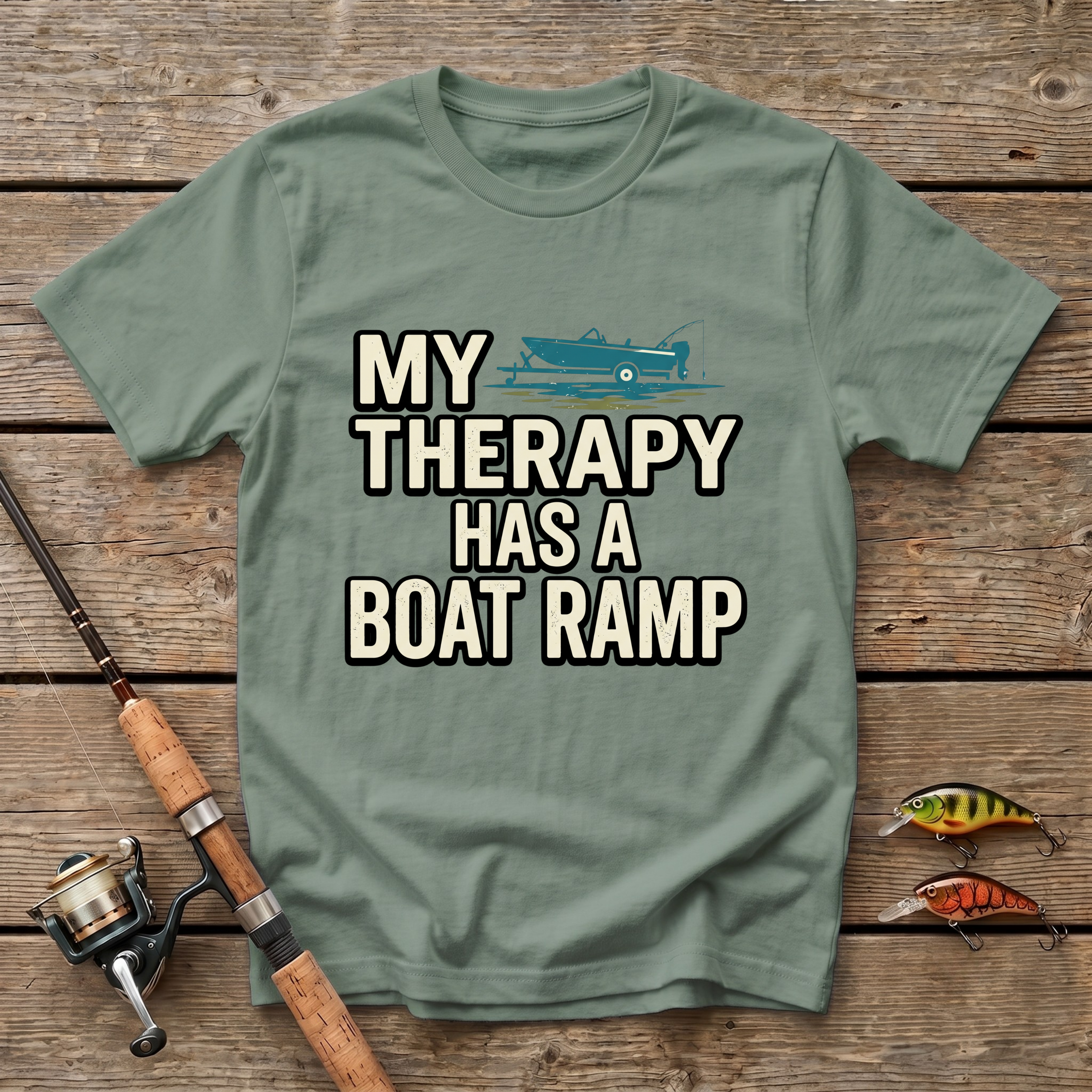 My Therapy Has A Boat Ramp T-Shirt