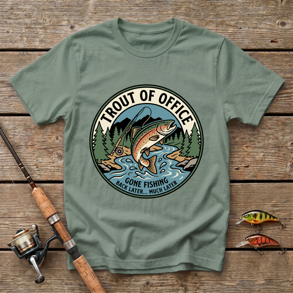 Trout Of Office T-Shirt