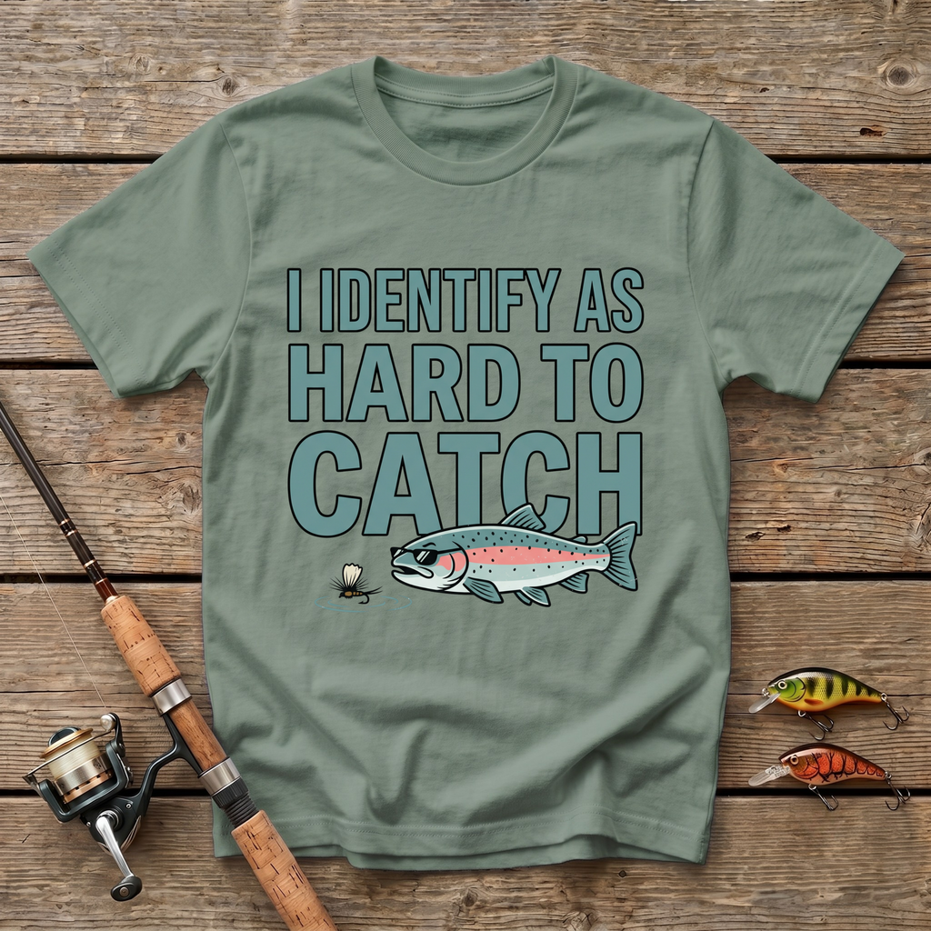 I Identify As Hard To Catch T-Shirt