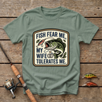 Wife Tolerates Me T-Shirt