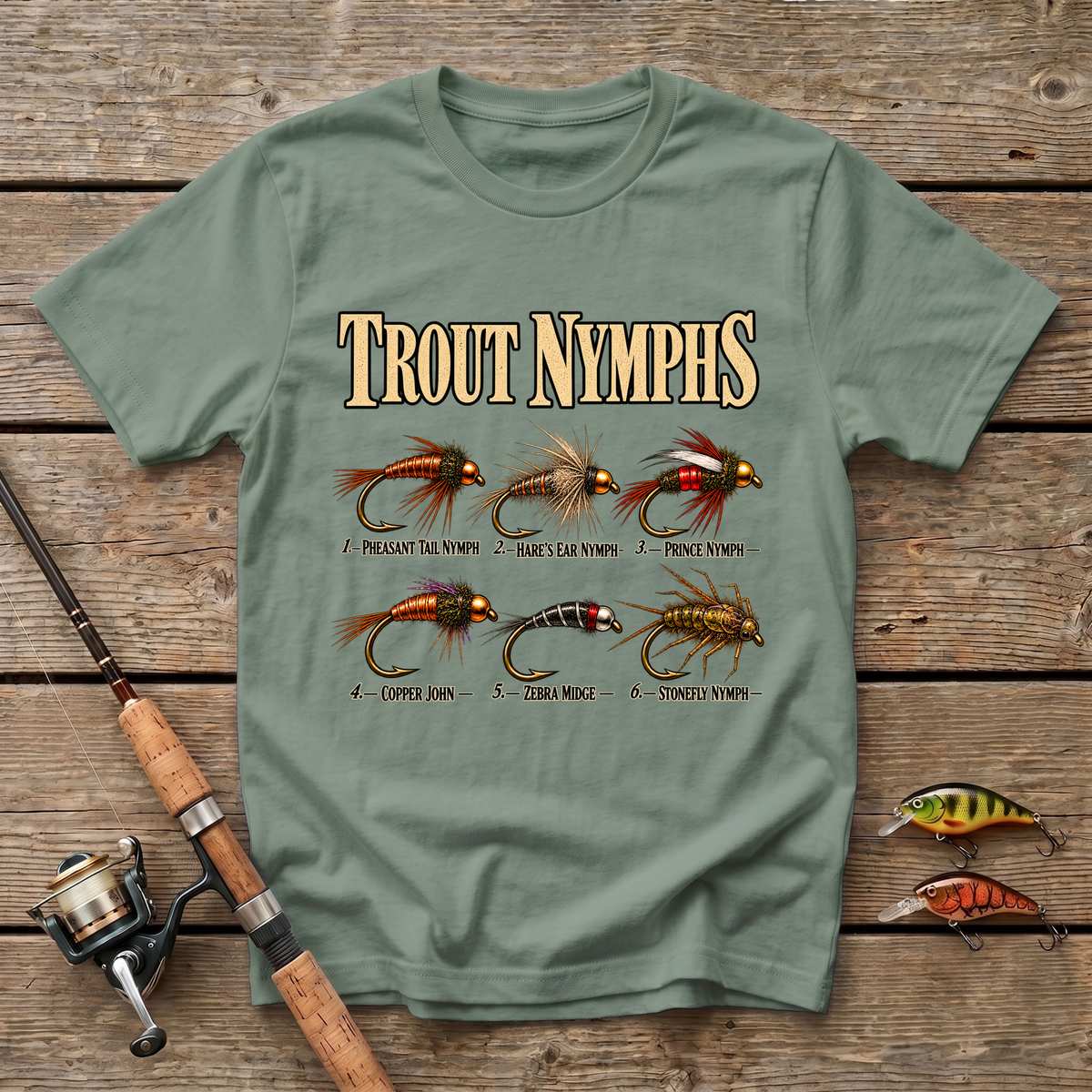 Trout Nymphs T-Shirt