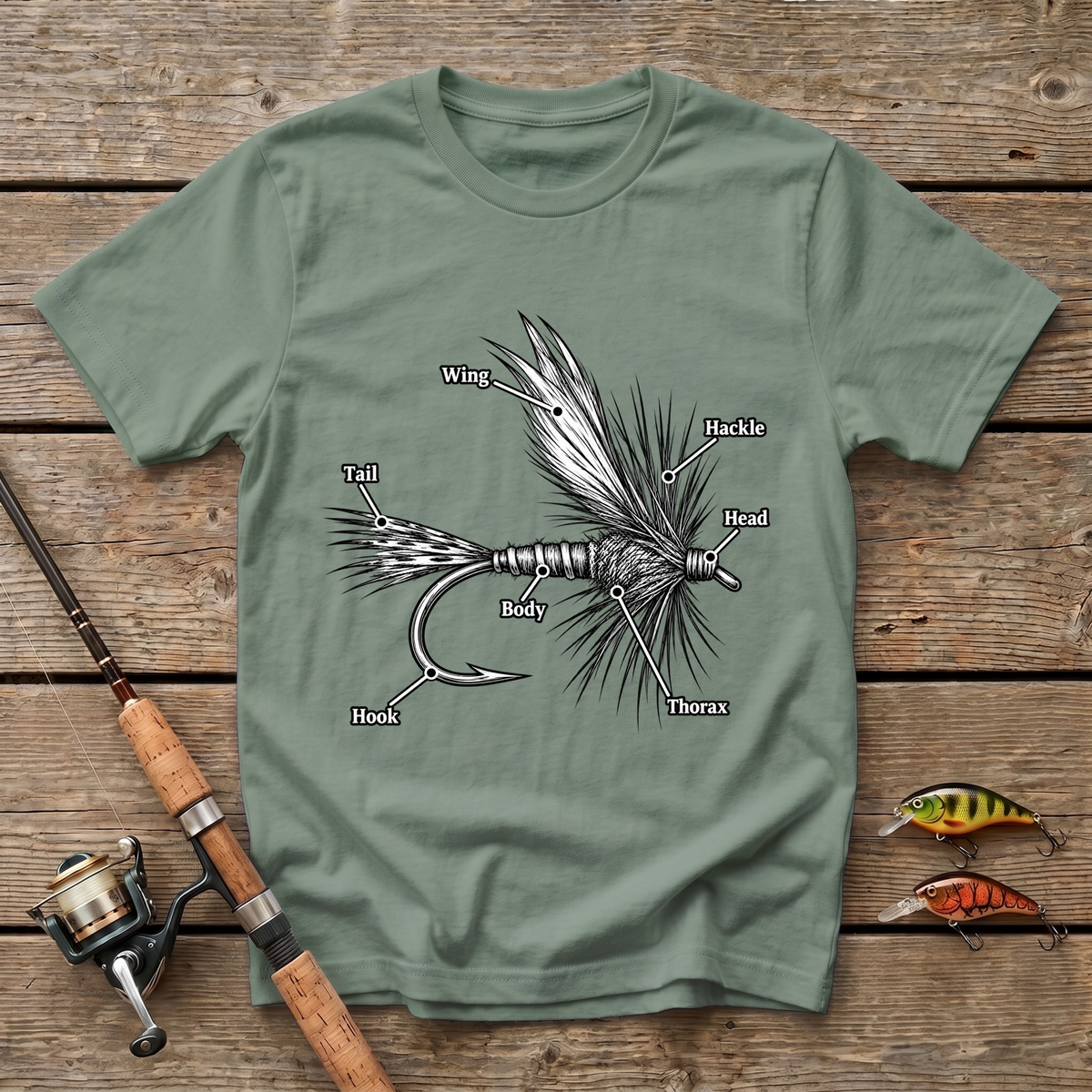 Fly Anatomy T-Shirt