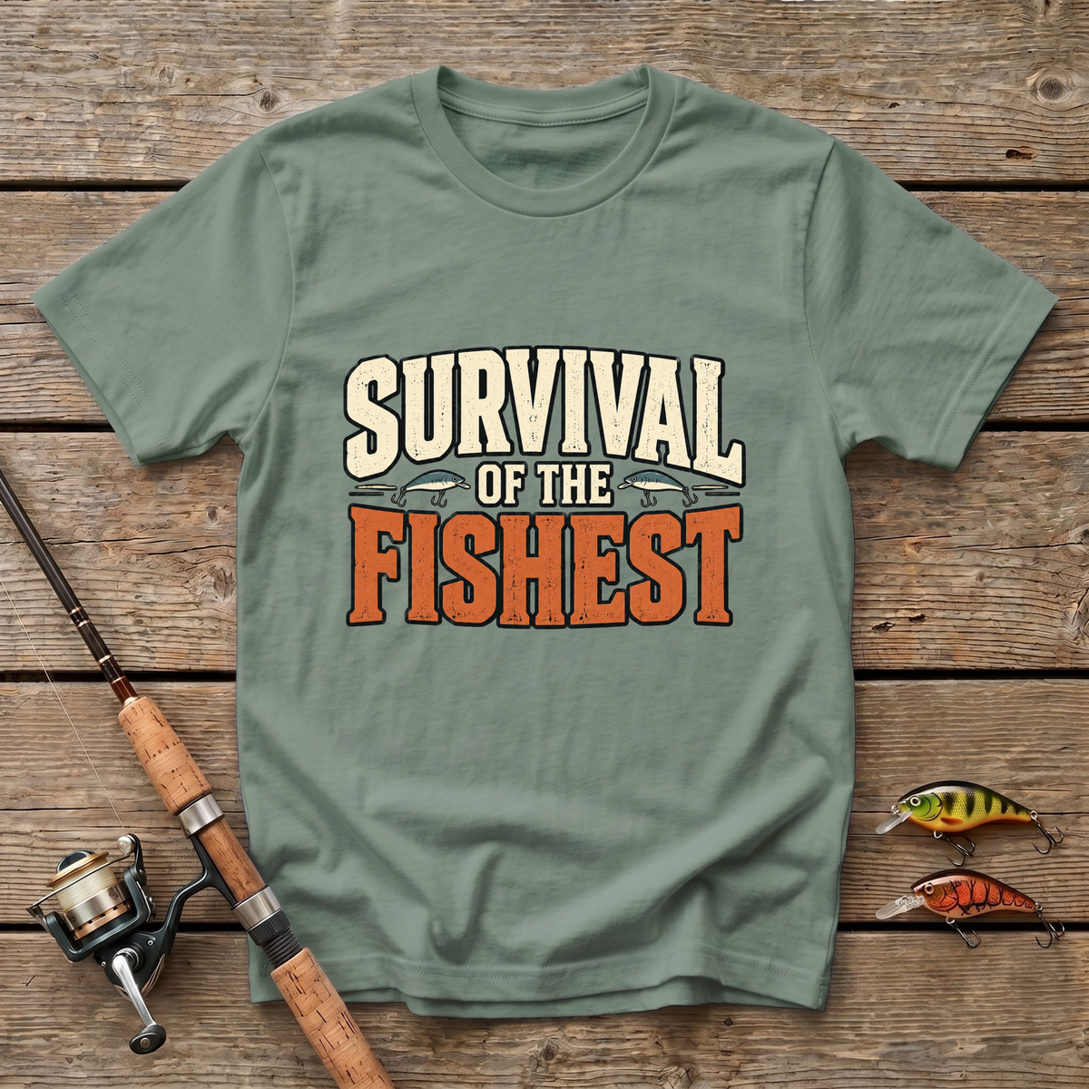 Survival Of The Fishest T-Shirt
