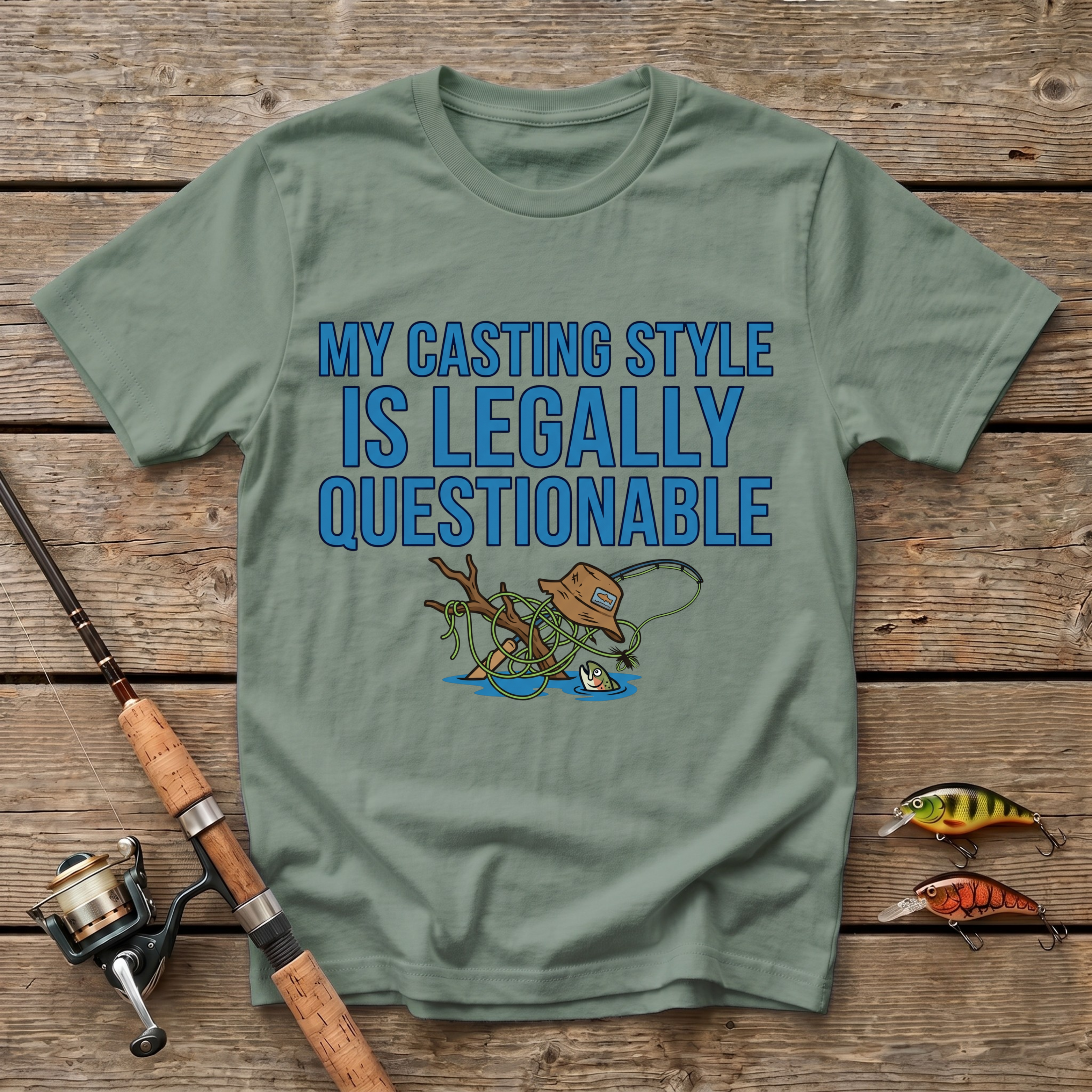 Casting Style Is Legally Questonable T-Shirt