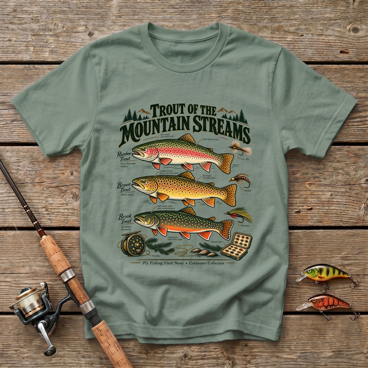 Trout Of The Mountain T-Shirt