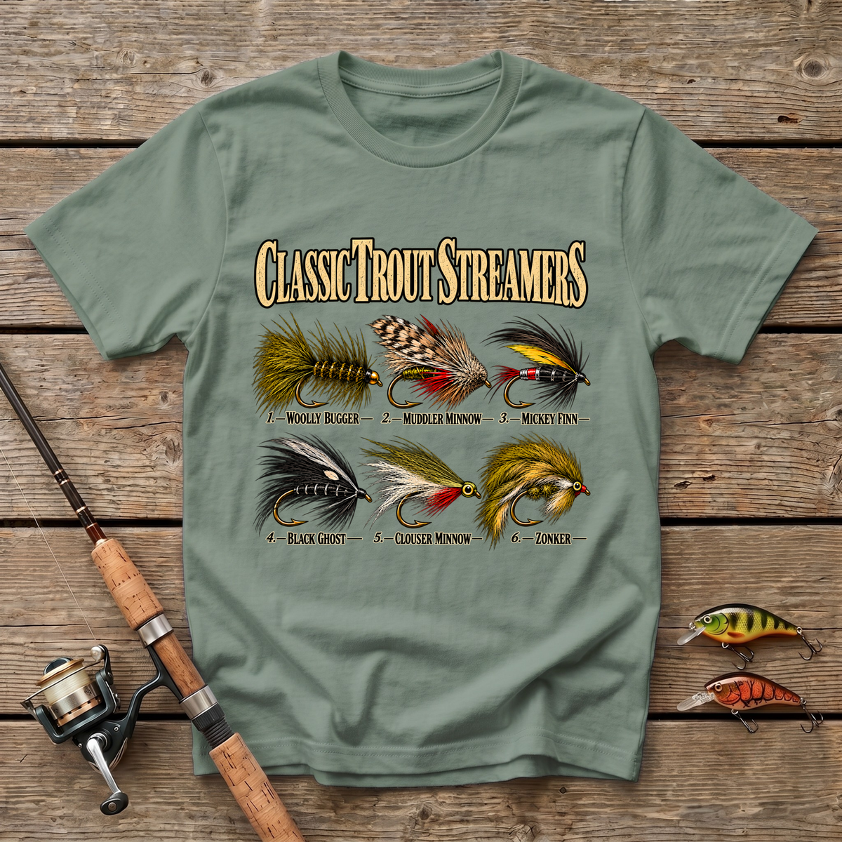 Trout Streamers T-Shirt
