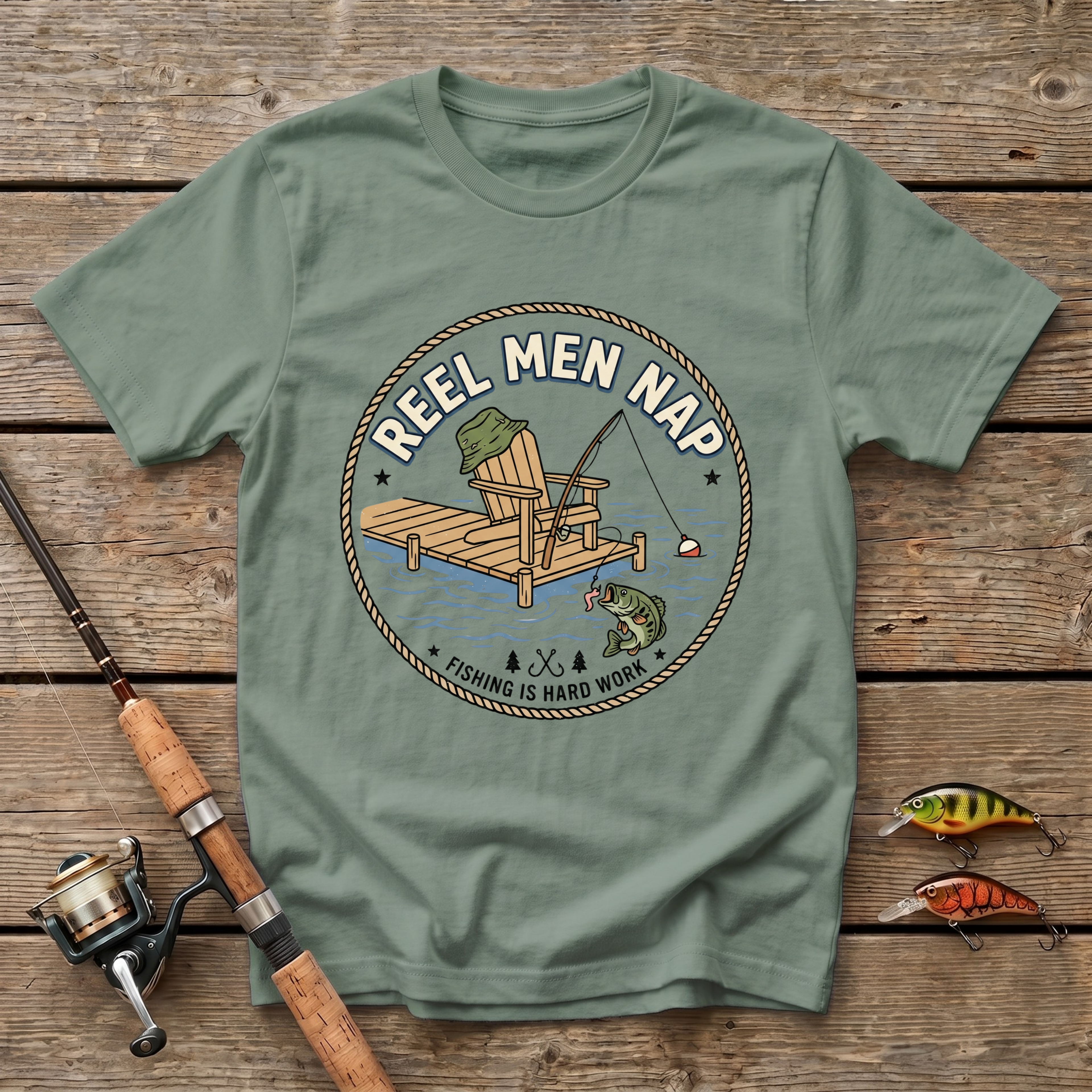Reel Men Nap T-Shirt