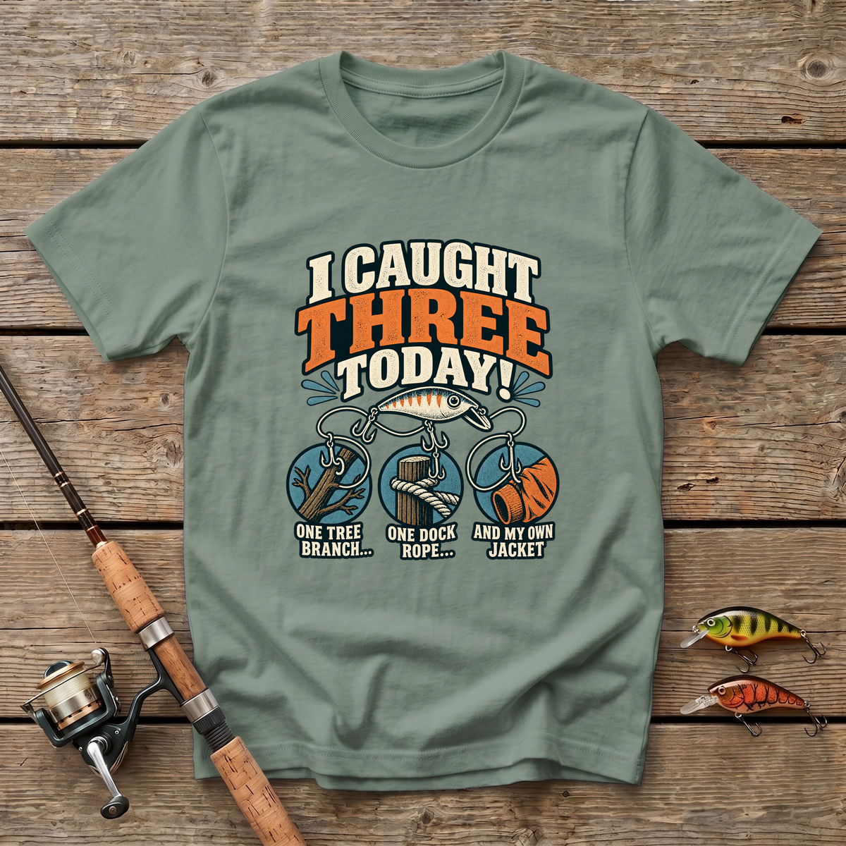 3 Caught T-Shirt