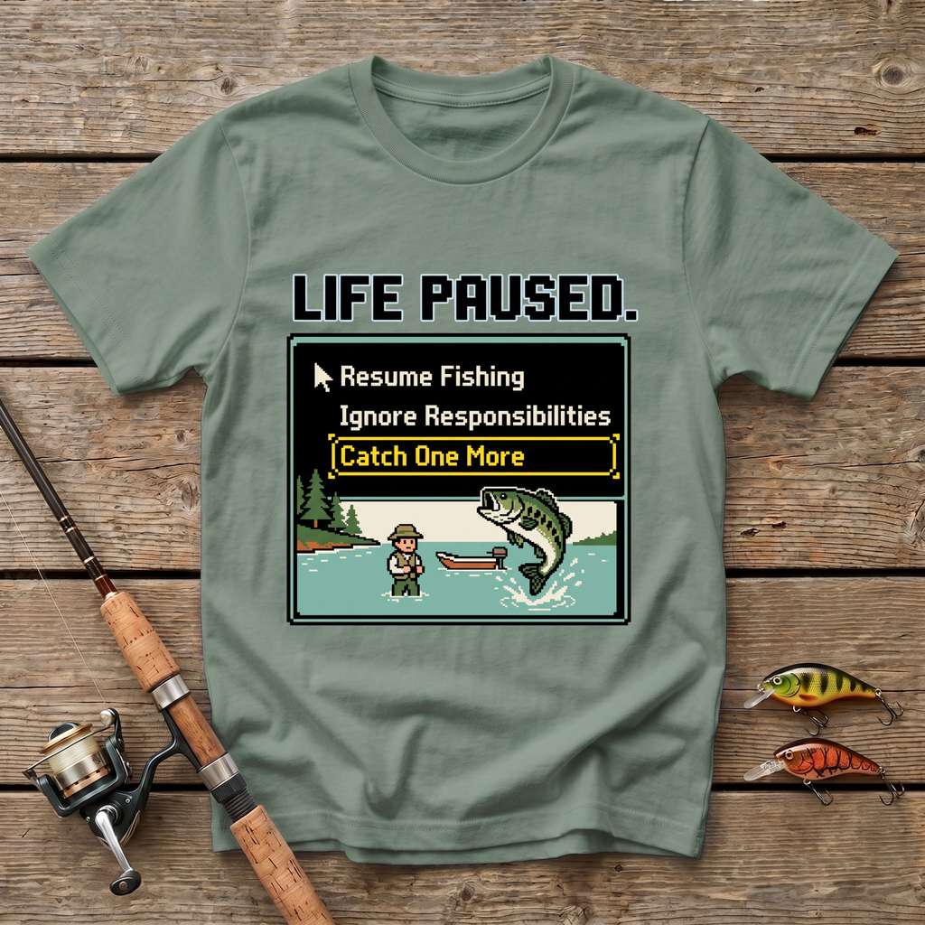 Life Paused, Catch One More T-Shirt